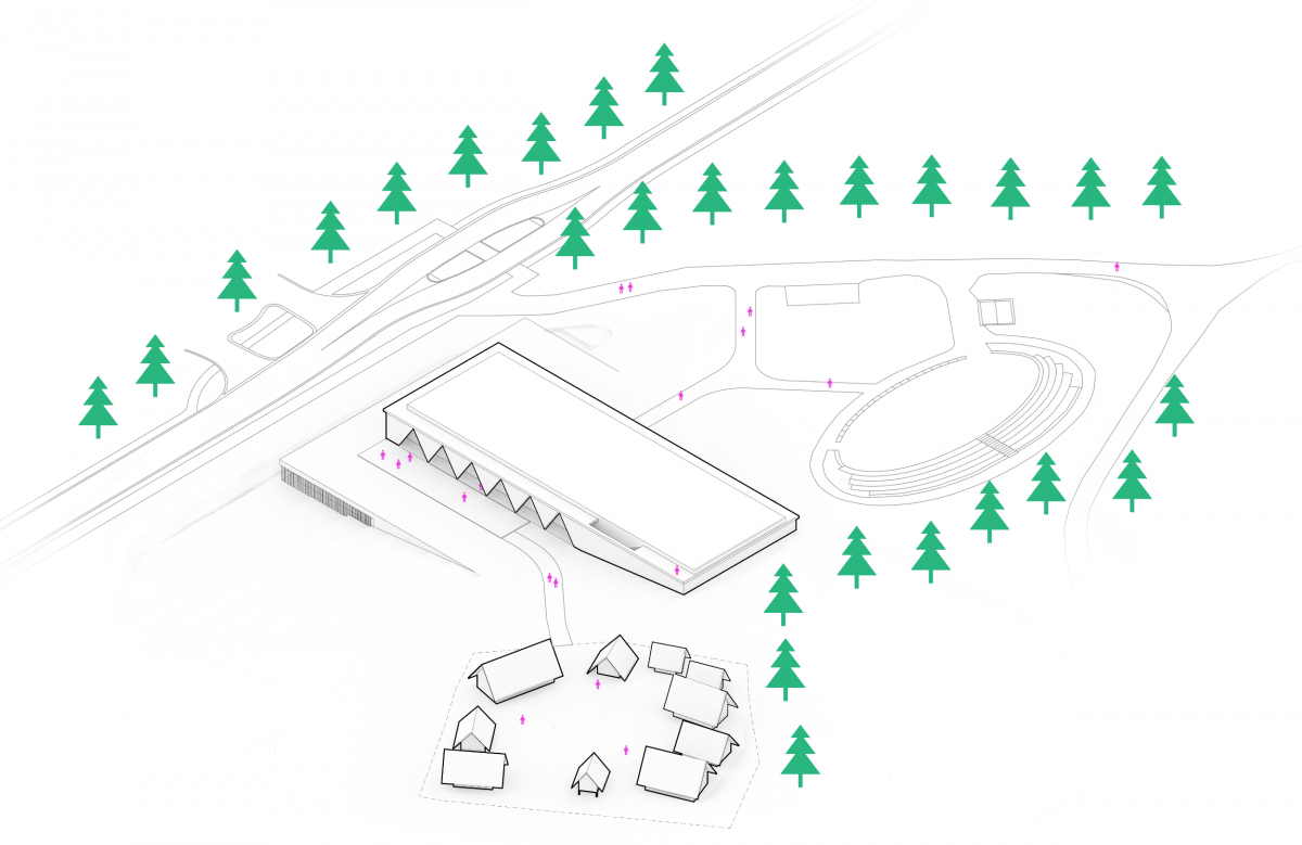 Herbert Hussmann Architekten Keltenpark Besucherzentrum